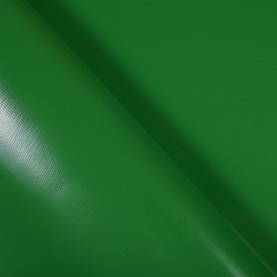 Ткань ПВХ 450 гр/м2, Зелёный (Ширина 160см), на отрез  в Якутске