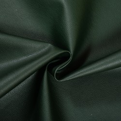 Эко кожа (Искусственная кожа), цвет Темно-Зеленый (на отрез)  в Якутске
