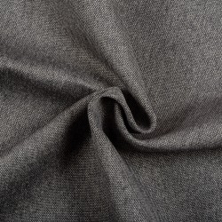 Ткань Рогожка (мебельная), цвет Серый (на отрез)  в Якутске